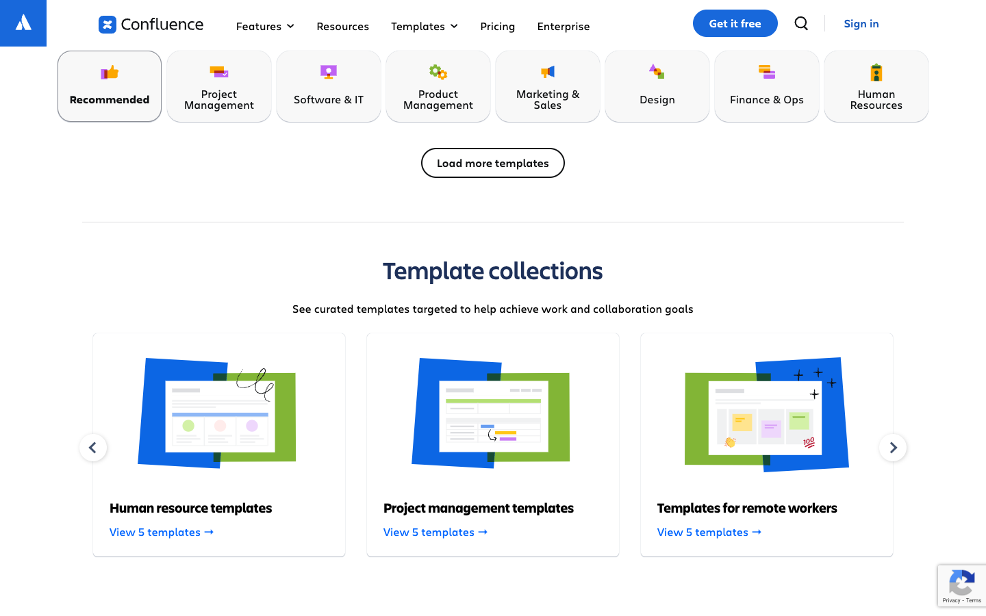 Confluence lower page