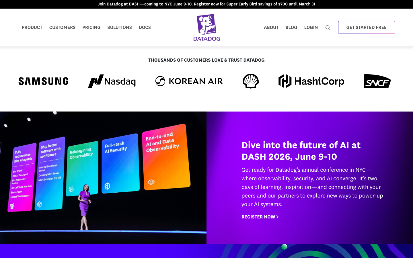 Datadog mid-page