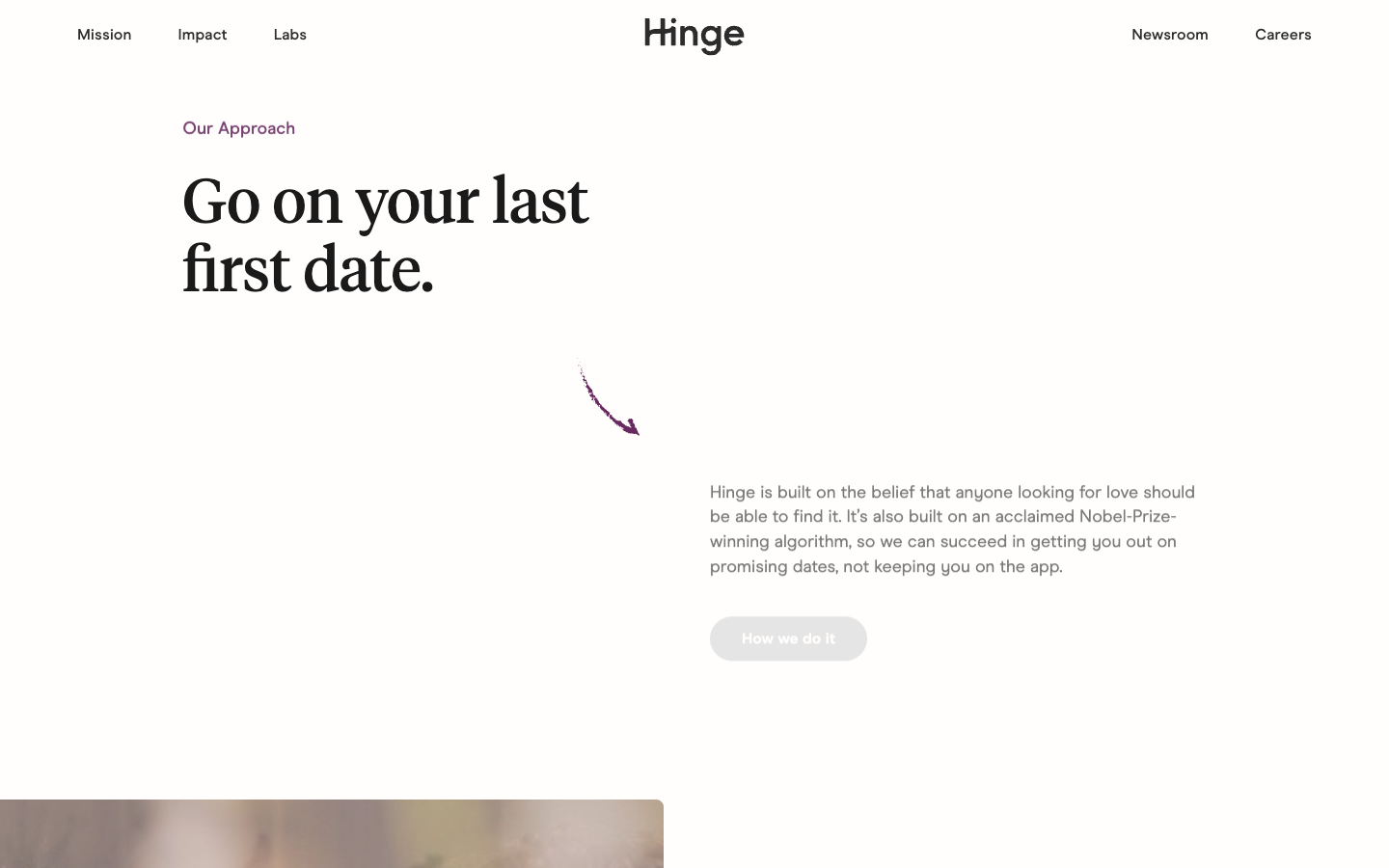 Hinge mid-page