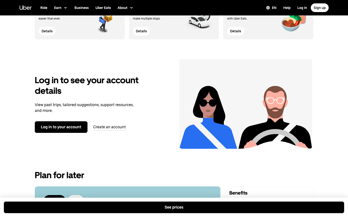Uber mid-page